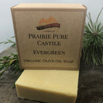 Evergreen Real Castile Organic Olive Oil Soap for Sensitive Skin - Dye Free - 100% Certified Organic Extra Virgin Olive Oil-0