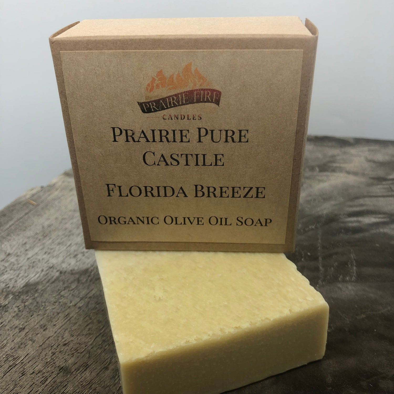 Florida Breeze Real Castile Organic Olive Oil Soap for Sensitive Skin - Dye Free - 100% Certified Organic Extra Virgin Olive Oil-1