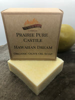 Hawaiian Dream Real Castile Organic Olive Oil Soap for Sensitive Skin - Dye Free - 100% Certified Organic Extra Virgin Olive Oil-1