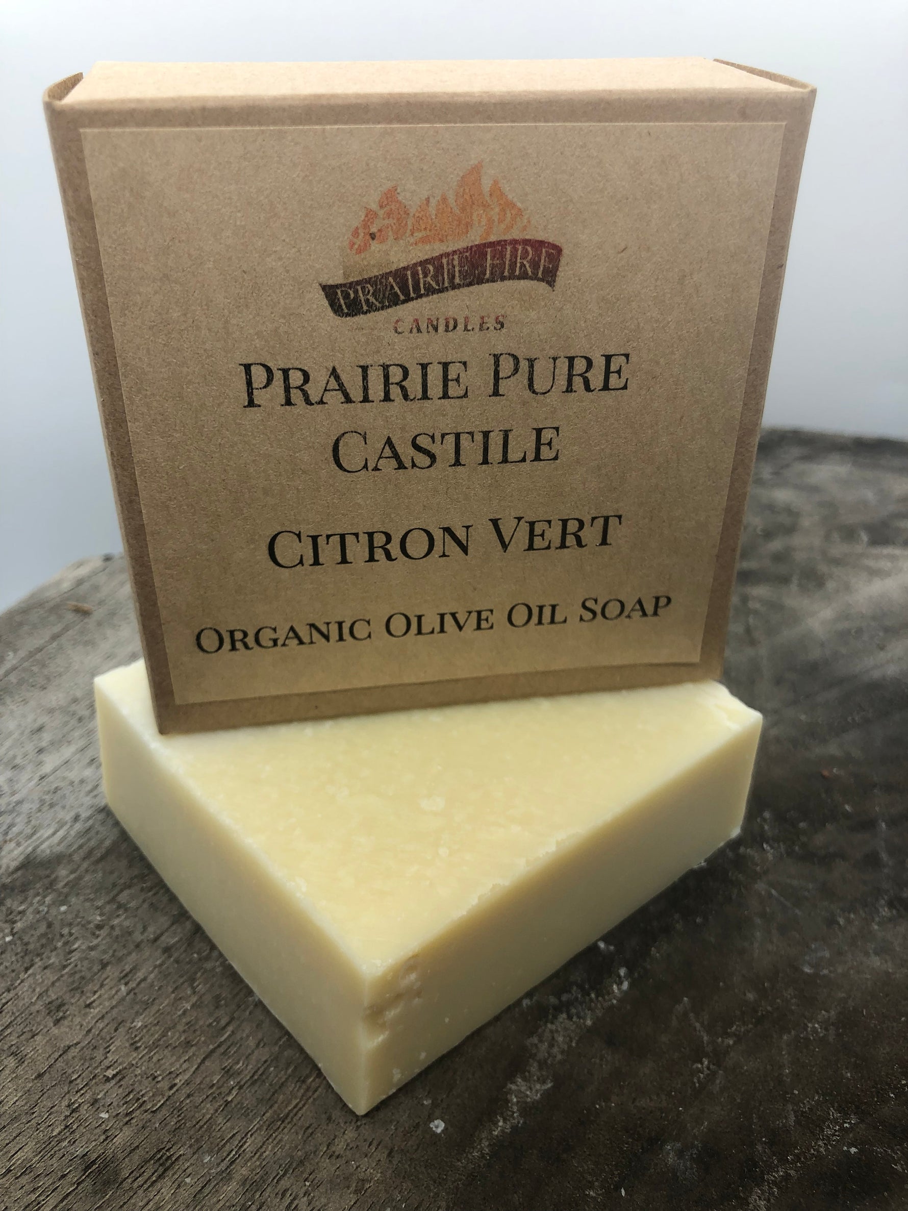 Citron Vert Real Castile Organic Olive Oil Soap for Sensitive Skin - Dye Free - 100% Certified Organic Extra Virgin Olive Oil-1