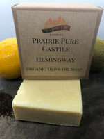 Hemingway Real Castile Organic Olive Oil Soap for Sensitive Skin - Dye Free - 100% Certified Organic Extra Virgin Olive Oil-0