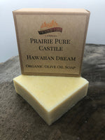 Hawaiian Dream Real Castile Organic Olive Oil Soap for Sensitive Skin - Dye Free - 100% Certified Organic Extra Virgin Olive Oil-2