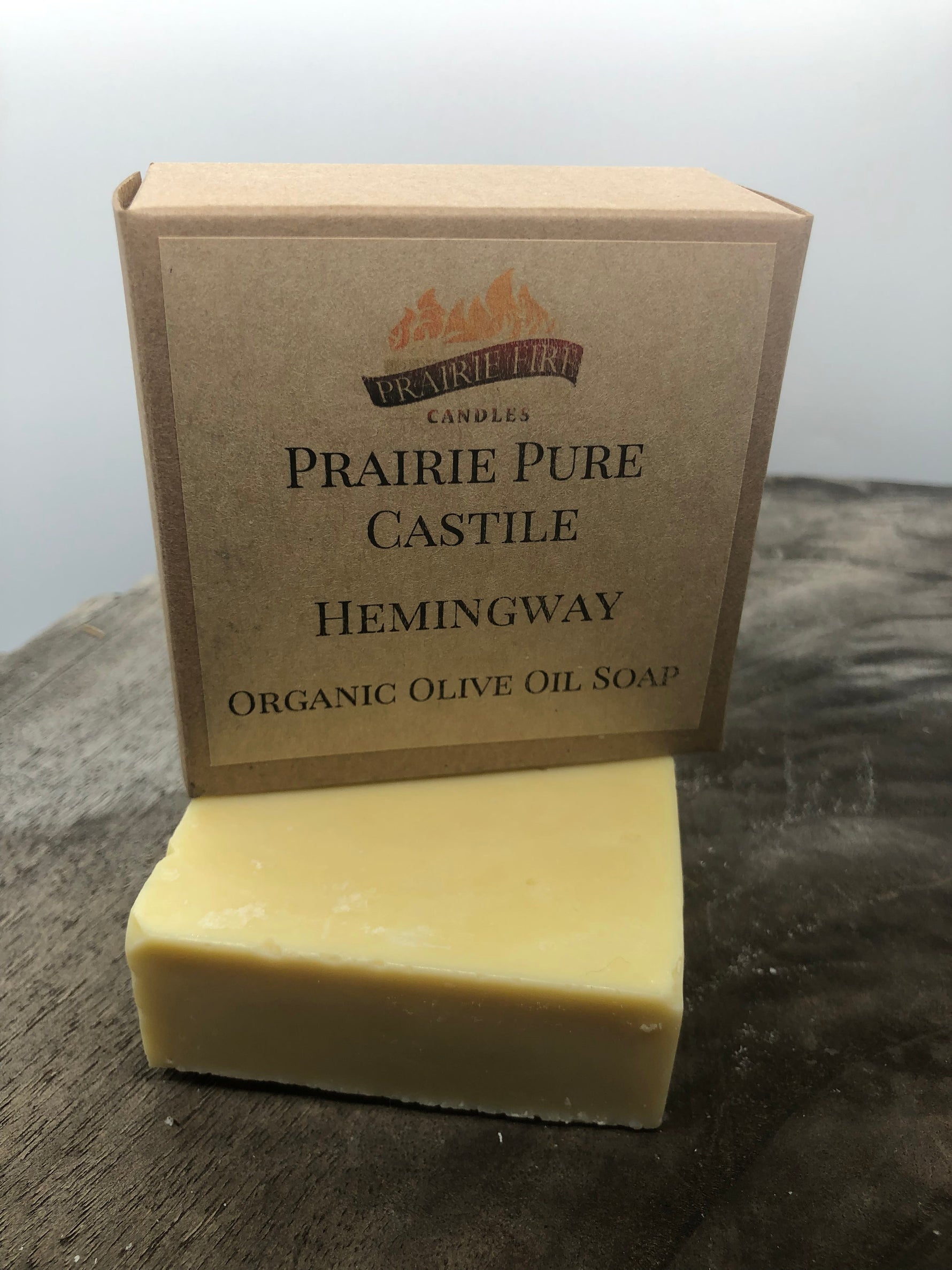 Hemingway Real Castile Organic Olive Oil Soap for Sensitive Skin - Dye Free - 100% Certified Organic Extra Virgin Olive Oil-1